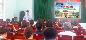 Tập huấn sơ cấp cứu cho 100 giáo viên