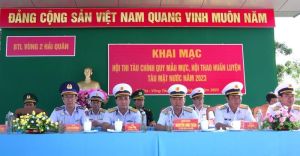 Vùng 2 Hải quân tổ chức hội thi, hội thao tàu chính quy, mẫu mực