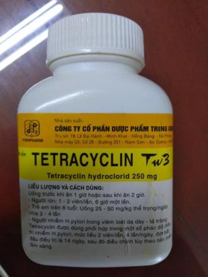 Cảnh báo thuốc giả mang nhãn Tetracyclin Tw3, Clorocid TW3