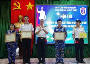 Trung tâm Bảo đảm kỹ thuật Vùng 2 Hải quân tổ chức Hội thi tuyên truyền về phát huy phẩm chất “Bộ đội Cụ Hồ” trong tình hình mới