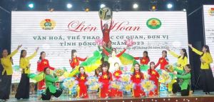 13 đơn vị tham gia Liên hoan văn hóa, thể thao trong các cơ quan, đơn vị