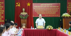 Đoàn đại biểu Quốc hội tỉnh khảo sát hoạt động tín dụng chính sách tại Ngân hàng Chính sách xã hội chi nhánh tỉnh Đồng Nai