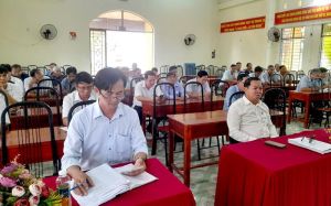 Đối thoại với người dân về công tác thu gom xử lý rác thải