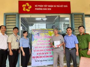 Ngành tư pháp đẩy mạnh thực hiện 2 nhóm thủ tục hành chính liên thông