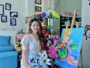 Sáng tạo nghệ thuật từ tranh kẽm nhung