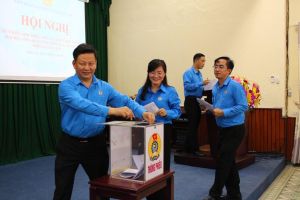 Lấy ý kiến giới thiệu nhân sự đại hội Công đoàn tỉnh nhiệm kỳ 2023-2028