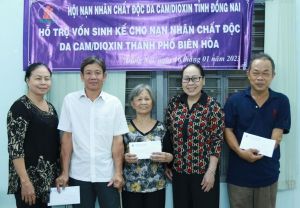 Chung tay vì nạn nhân chất độc da cam