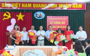 Long Thành điều động, bổ nhiệm nhiều cán bộ quản lý các cơ sở giáo dục