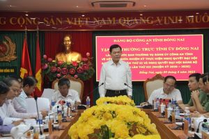 Đẩy mạnh công tác đấu tranh, phòng, chống các loại tội phạm