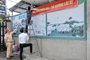 Đa dạng hình thức tuyên truyền giao thông