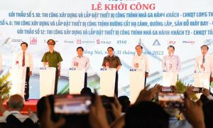 Khởi công xây dựng nhà ga hành khách sân bay Long Thành