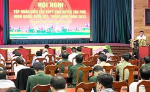 Nghiên cứu tham mưu diễn tập khu vực phòng thủ đạt yêu cầu, an toàn tuyệt đối