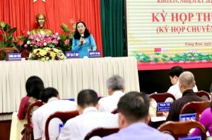 HĐND huyện Trảng Bom tổ chức kỳ họp thứ 17