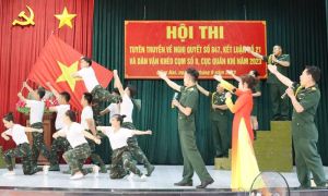 Các đơn vị kho thuộc Cục Quân khí  tổ chức thành công hội thi tuyên truyền phẩm chất  “Bộ đội Cụ Hồ” và dân vận khéo