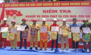 Hội thao PCCC và cứu nạn cứu hộ H.Nhơn Trạch năm 2023