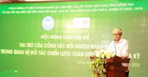 Đồng Nai tổ chức sinh hoạt chuyên đề về quan hệ Việt Nam - Hoa Kỳ