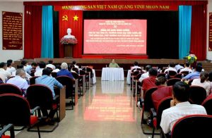 Đảng bộ Tổng Công ty cao su Đồng Nai tổ chức buổi nói chuyện chuyên đề về bảo về nền tảng tư tưởng của Đảng
