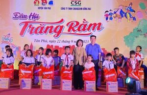 Chung tay chăm lo Tết trung thu cho thiếu nhi