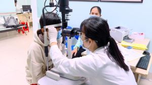 Phối hợp phòng dịch đau mắt đỏ đang lan rộng