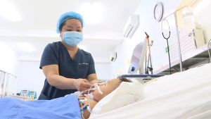 Nhiều bệnh nhi bị bệnh tay chân miệng nặng