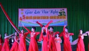 Đêm giao lưu văn nghệ của Sư đoàn 309 - Đoàn Bắc Sơn anh hùng