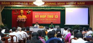 Kỳ họp thứ 13 - kỳ họp chuyên đề HĐND tỉnh Đồng Nai khóa X