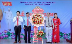 Trường THPT Ngô Quyền khai giảng năm học mới