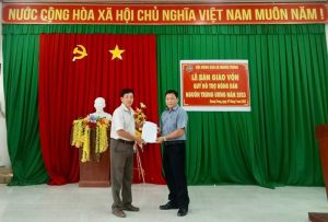 Quỹ Hỗ trợ nông dân Trung ương trợ vốn cho dự án cải tạo sầu riêng theo hướng hữu cơ tại H.Thống Nhất