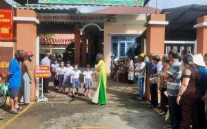 Điểm sáng trong thực hiện mô hình Cổng trường an toàn giao thông