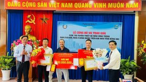 Trao giải 3 giải thiết kế nhà ở xã hội, công nhân