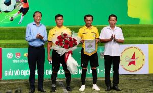 12 đội tranh tài tại giải bóng đá học sinh THCS tỉnh Đồng Nai lần thứ I