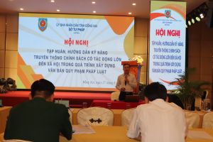 Tập huấn, hướng dẫn kỹ năng truyền thông chính sách