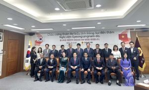 Đoàn công tác của HĐND tỉnh Đồng Nai thăm và làm việc tại Nghị viện tỉnh Gyeongnam