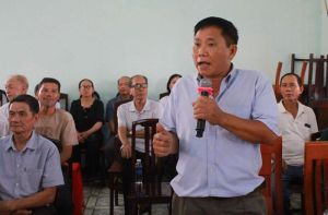 Cử tri H.Thống Nhất tiếp tục góp ý kiến cho dự thảo Luật Đất đai (sửa đổi)