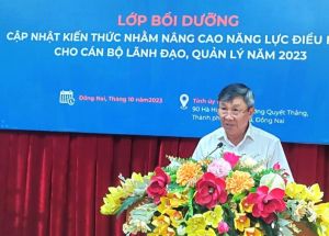 Bồi dưỡng, cập nhật kiến thức cho cán bộ lãnh đạo, quản lý năm 2023