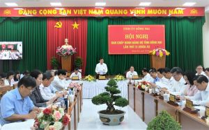 Khai mạc hội nghị Ban Chấp hành Đảng bộ tỉnh lần thứ 13