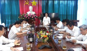 Hội nghị liên tịch thông qua chương trình Kỳ họp HĐND H.Nhơn Trạch lần thứ 12