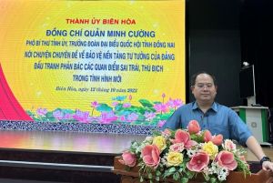 Chú trọng bảo vệ nền tảng tư tưởng của Đảng