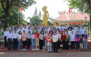 Ủy ban Kiểm tra Đảng của Đảng ủy Khối doanh nghiệp tỉnh đã tổ chức về nguồn kỷ niệm ngày truyền thống Ngành Kiểm tra Đảng