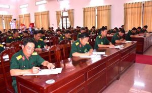 4 cặp Chỉ huy trưởng, Chính trị viên Đồng Nai tham gia thi cấp Quân khu 7