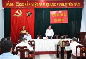 Quyền Chủ tịch UBND tỉnh Võ Tấn Đức tiếp công dân định kỳ tháng 10-2023