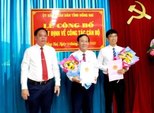 Ông Lưu Văn Dũng được bổ nhiệm làm Phó Giám đốc Sở Y tế