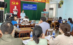 Tập huấn nghiệp vụ về kế hoạch hóa gia đình