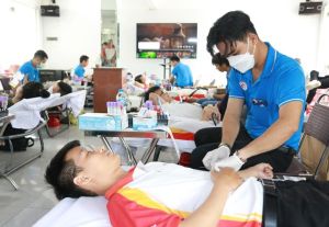 Đồng Nai: tích cực hiến máu tình nguyện