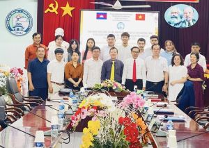 Trường Đại học Đồng Nai đón 4 học viên Campuchia đến học tiếng Việt