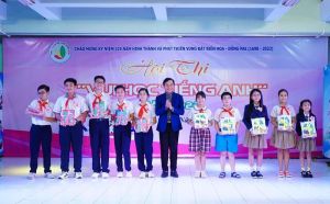10 thiếu nhi tranh tài tại vòng chung kết hội thi Vui học tiếng Anh