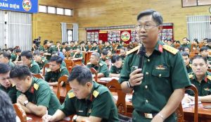 Nâng cao chất lượng hoàn thành nhiệm vụ của lực lượng vũ trang tỉnh