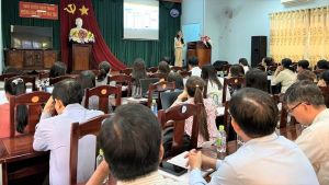 Tập huấn phần mềm quản lý khoản thu kết nối Thanh toán không dùng tiền mặt cho các cơ sở giáo dục công lập