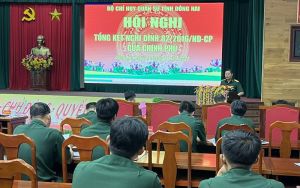 Quản lý chặt, ngăn ngừa việc mua, bán quân trang trái phép