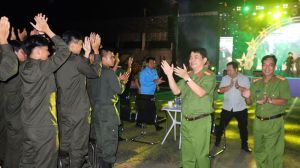 Phát động thi đua và giao lưu văn nghệ chào đón tân sinh viên huấn luyện đầu khóa